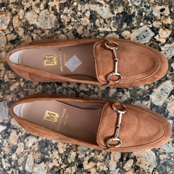 BRUNO MAGLI 
Luna Bit Loafer in Cognac Suede - Picture 6 of 10
